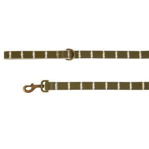 Top Paw Hunter‎ Green Canvas Tie Dye Dog Leash 4 FT Accessory Ring